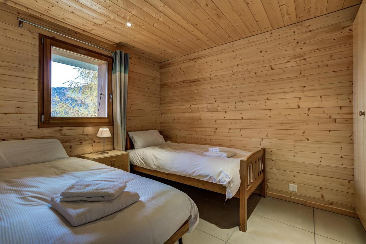 Chalet le Cerf La Tzoumaz Extérieur photo
